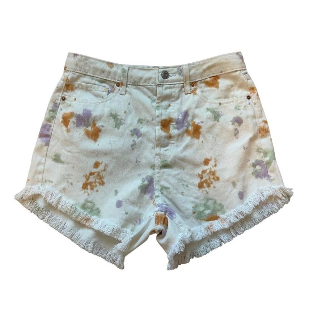Wild fable high waisted frayed hem shorts size 6